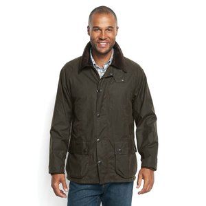 Barbour Classic Bedale Waxed Cotton Jacket Size 36